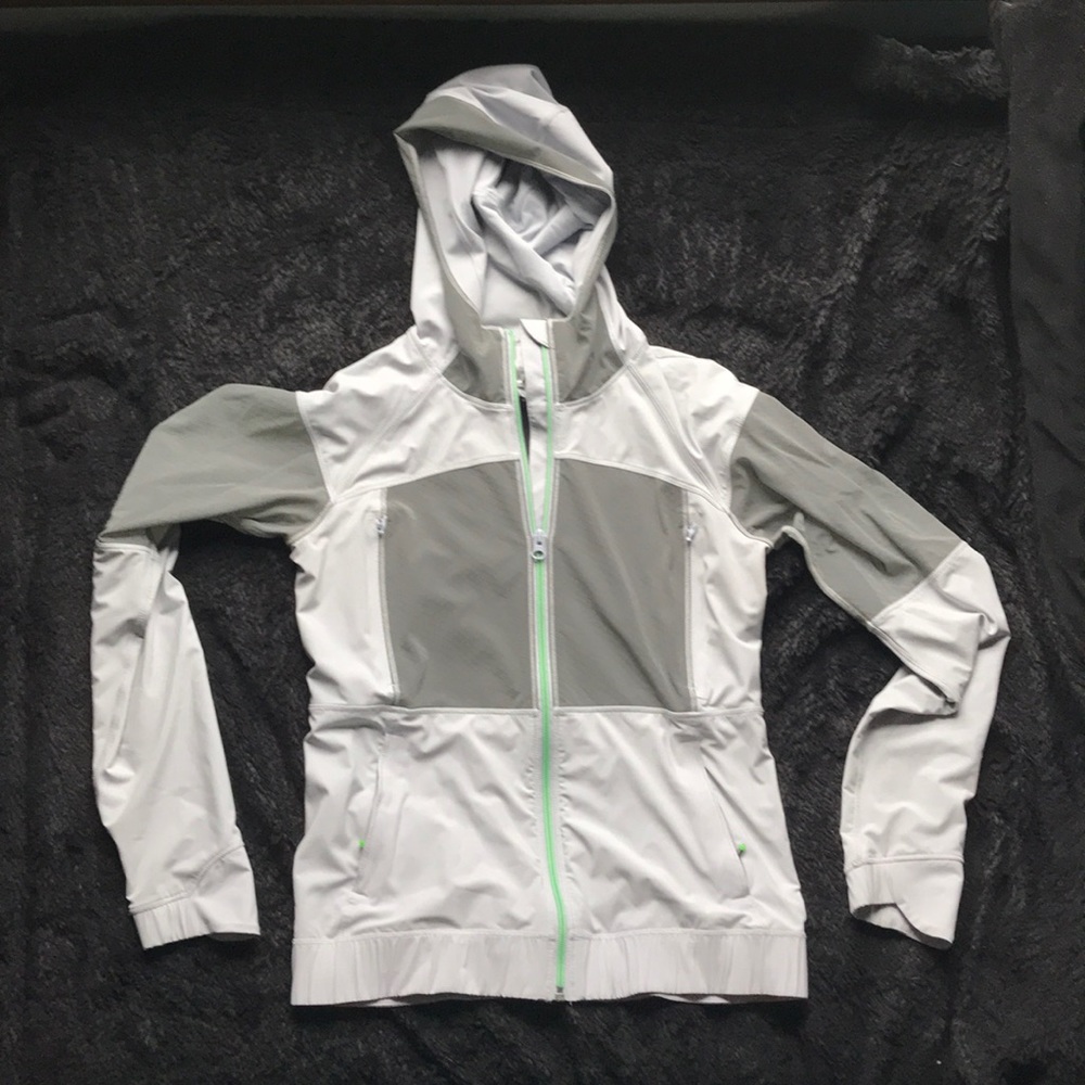 Lululemon Athletica Grey Running Jacket